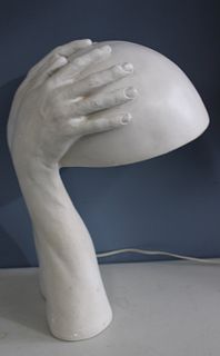 Richard Etts (US 20/21st century) Plaster Hand