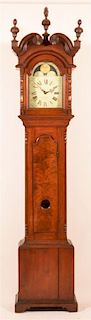 John Murphy Easton Chippendale Tall Case Clock