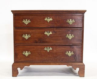 Antique Mahogany Chest Of Drawers.