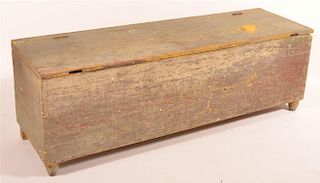 19th C. PA Pine Dovetailed Wood Box