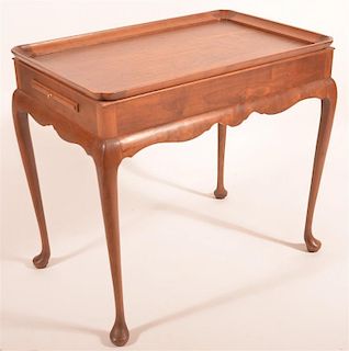 20th C. Queen Anne Style Serving Table