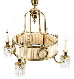 Louis XVI Style Six Light Chandelier