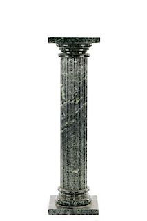 Neoclassical Style Granite Columnar Pedestal