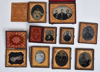 Group of Early Cased Photography