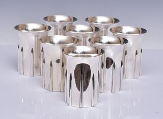 Muller-Munk Silver Plated Goblets (8)