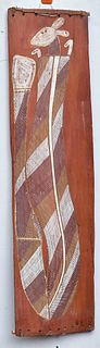 Aboriginal Painting on Bark