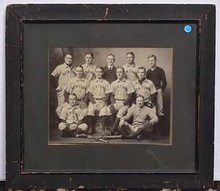 Newtowne 1906 Baseball Team Photograph