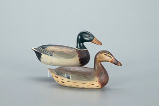 Miniature Mallard Pair, Robert Weeks (1898-1978)