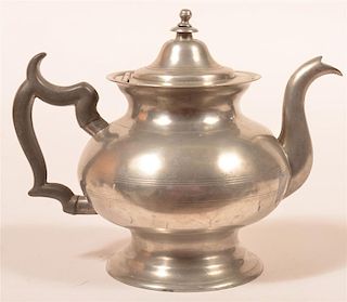 G. Richardson Craston, R.I. Pewter Teapot.