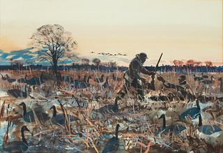 Chet Reneson (b. 1934), Goose Hunting