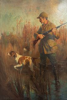 William A. Hottinger (1890-1950), Hunter and Pointers