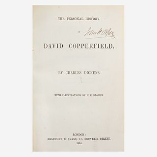 [Literature] Dickens, Charles The Personal History of David Copperfield