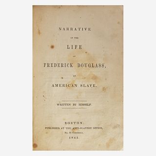 [African-Americana] Douglass, Frederick Narrative of the Life of Frederick Douglass, an American Slave