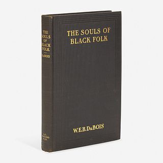 [African-Americana] Du Bois, W.E.B. The Souls of Black Folk, Essays and Sketches