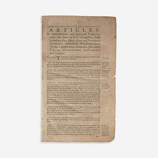 [Americana] Articles of Confederation and Perpetual Union...