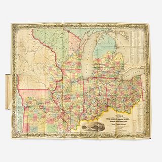 [Americana] Smith, J. Calvin The Western Tourist and Emigrant's Guide, with a Compendious Gazetteer of the States of Ohio, Michigan, Indiana, Illinois