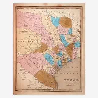[Americana] [Republic of Texas] Goodrich, S.G. (editor) A General Atlas of the World, with a Separate Map of Each of the United States of America
