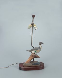 Exceedingly Rare Large Pintail Drake Miniature, Allen J. King (1878-1963)