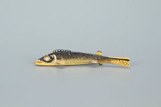 Walleye Fish Decoy, Oscar W. Peterson (1887-1951)