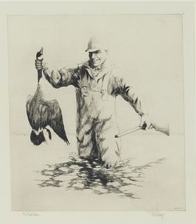 Richard E. Bishop (1887-1975), His First Goose