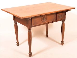 PA Cherry Small Size Pin Top Farm Table.