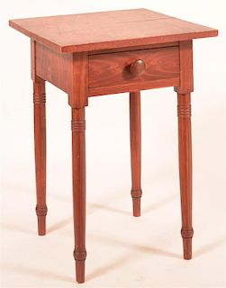 Lancaster County Federal One Drawer Stand.