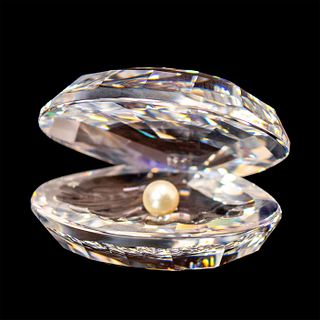 Swarovski Crystal Figurine, Shell with Pearl 014389
