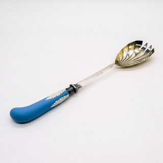 Wedgwood Pale Blue Jasperware Serving Spoon