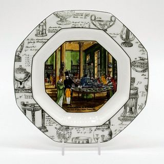 Wedgwood Bone China Octagonal Plate, London Showroom