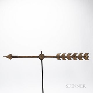 Carved Wooden Arrow