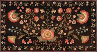 Pieced and Appliqued and Needlework-decorated Textile