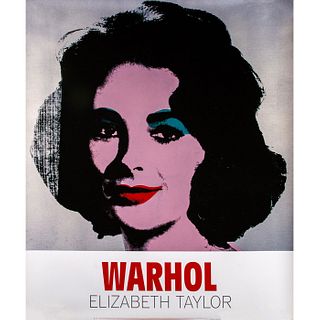 Andy Warhol (American 1928-1987), Lithograph Art Print, Liz 1963