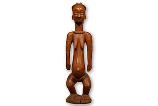 Female Hemba Statue 35.5" – DRC – African Art