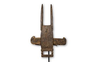 Hand Carved Dogon Granary Door Lock 19" – Mali