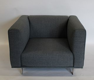 Design Within Reach Upholstered Lounge Chair.