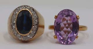 JEWELRY. Gold Ring Grouping Inc. H. Stern.