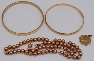 JEWELRY. 14kt and 18kt Gold Jewelry Grouping.