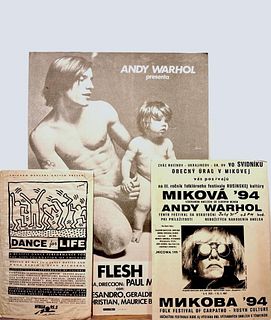 Andy Warhol's 'Flesh' Film Poster and Others