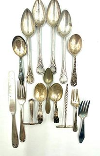 Assorted Baby and Youth Flatware Lot