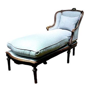 Louis XV/XVI Style Chaise Longue