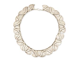 A Hector Aguilar silver necklace