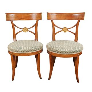 Italian Fruitwood Chairs