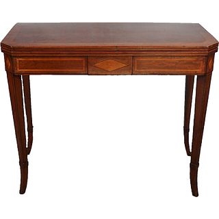 Neoclassical Card Table