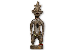 Well-Worn Yoruba Female Figure 23.5" – Nigeria