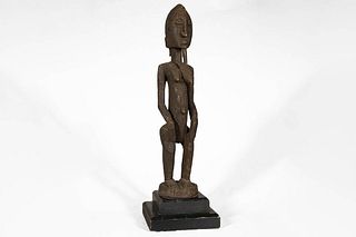 Intriguing Dogon Statue 24" on Base – Mali