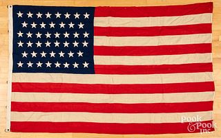 United States forty-six star cotton American flag