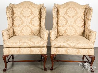 Pair of Southwood wing chairs.