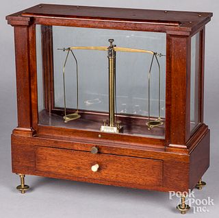 Henry Troemner counter top balance scale, 19th c.