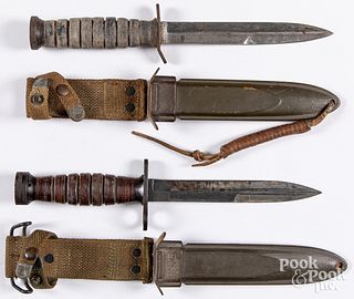 Two WWII edged weapons