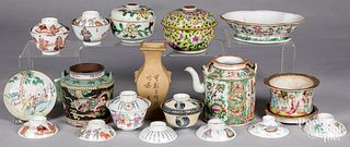 Group of Chinese porcelain and pottery